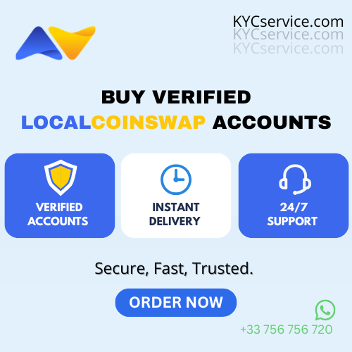 Buy Verified LocalCoinSwap Accounts Buy Verified LocalCoinSwap Accounts