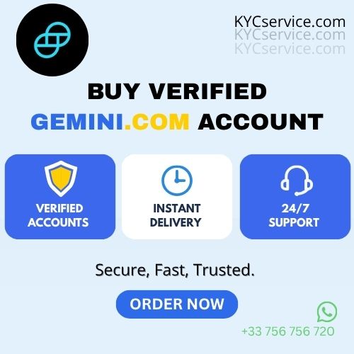 Buy Verified Gemini.com Accounts Buy Verified Gemini Accounts