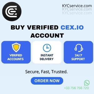 Buy Verified CEX.IO Accounts
